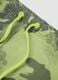 Green dinosaur-print stretch swim trunks_2