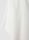 White viscose-blend blouse, regular fit, with Mandarin collar_5