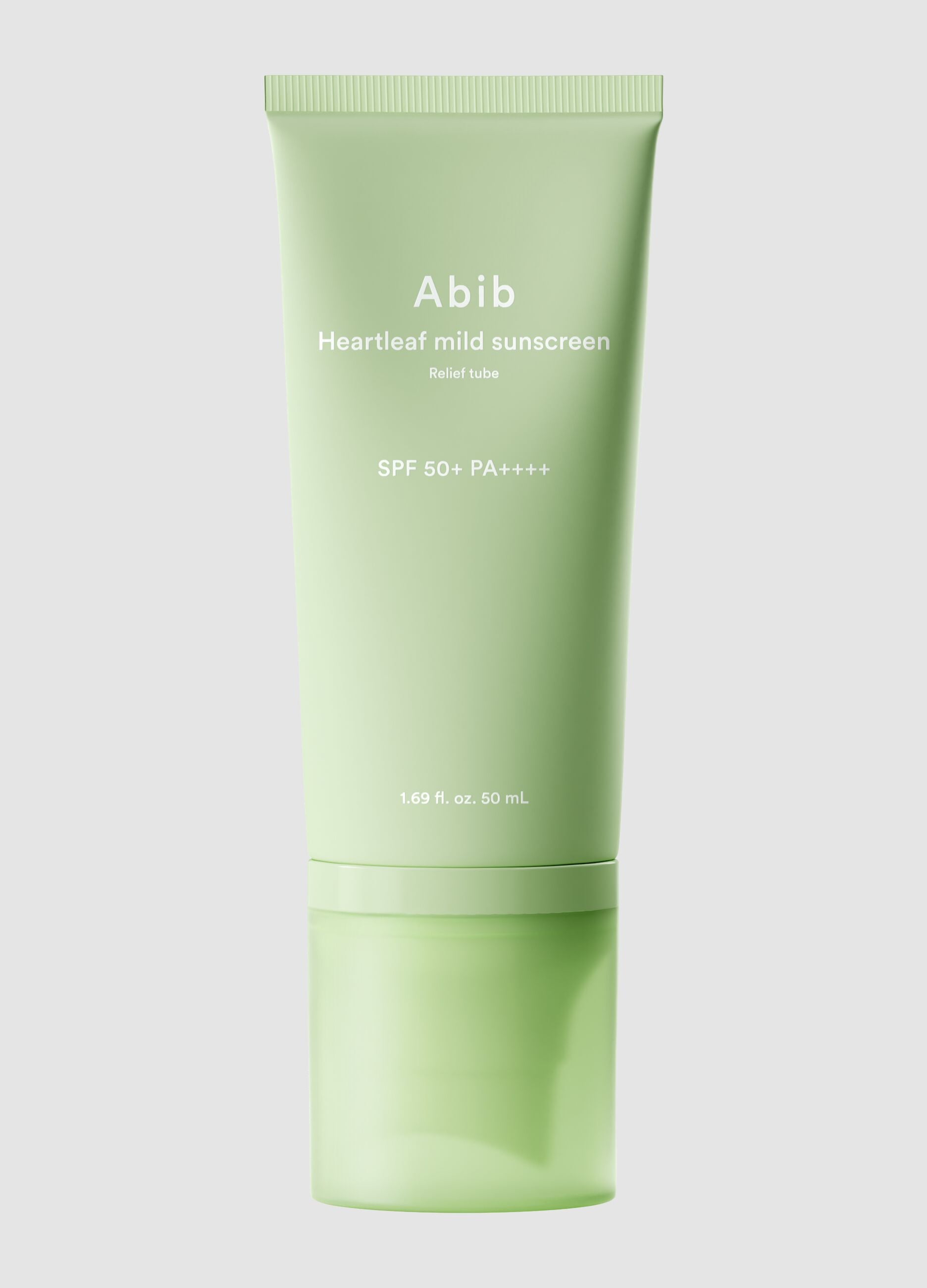 ABIB Heartleaf Mild Sunscreen Relief Tube 50 ml - Korean Skincare
