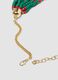 Multicolour Necklace with Beads and Golden Accents_2
