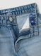 Boys&rsquo; blue denim shorts in pure cotton, regular fit_3