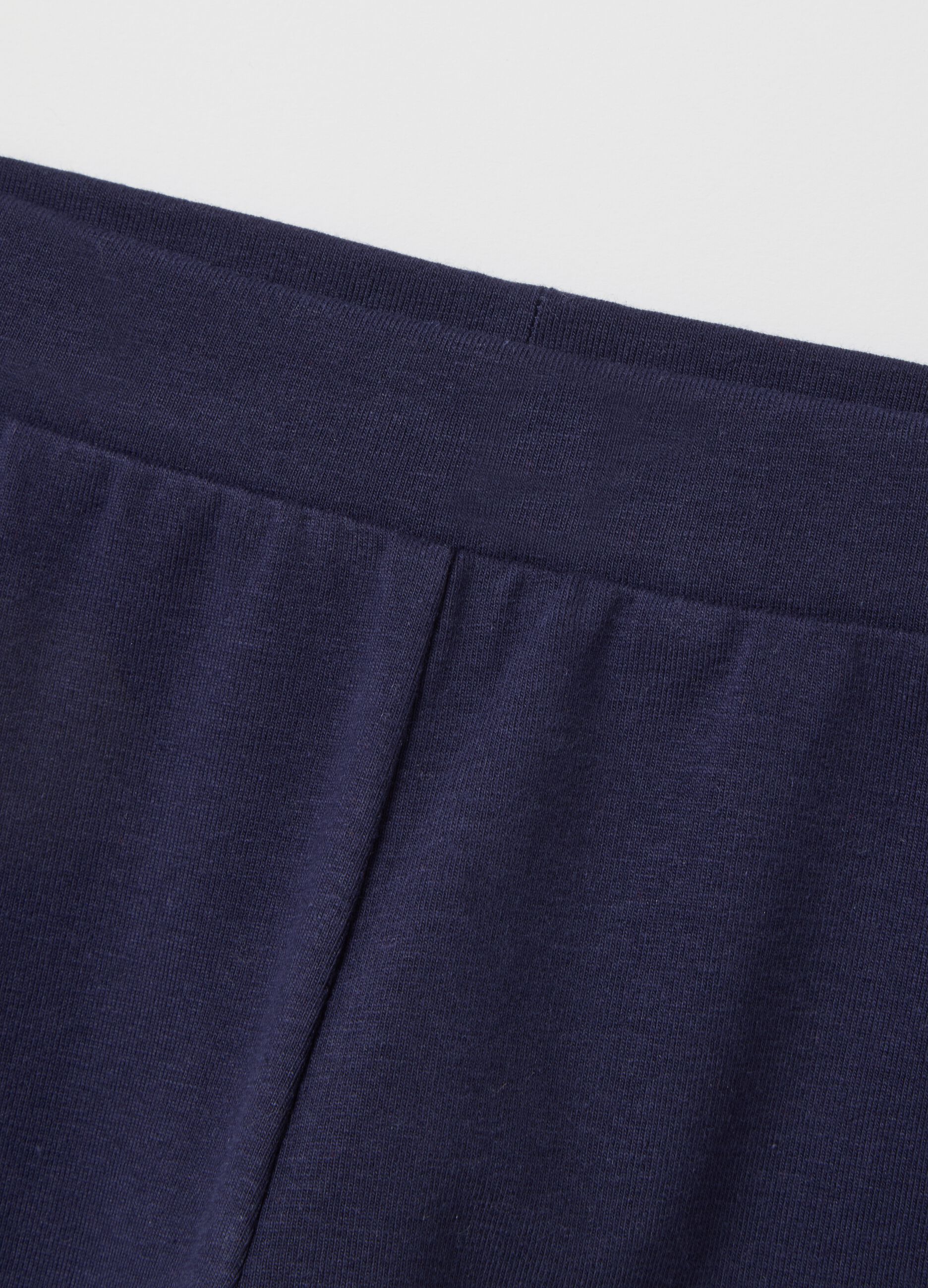 Girls' Blue Flared Trousers
