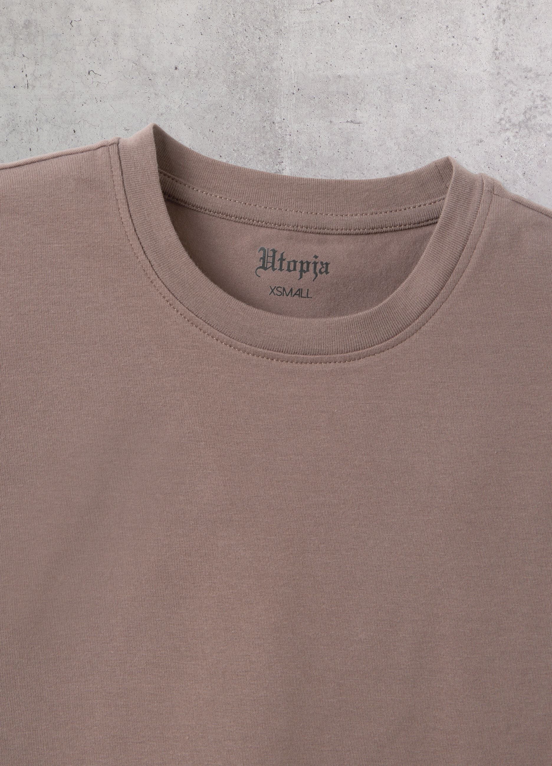Mocha Crop T-shirt