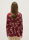 Long-sleeved multicolour regular fit satin shirt with floral design_2