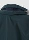 Green padded children's jacket regular fit with zip and hood_3