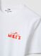 White printed T-shirt in pure cotton, regular fit_5