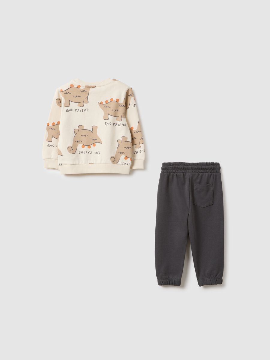 Multicolour regular fit pure cotton outfit for baby_1