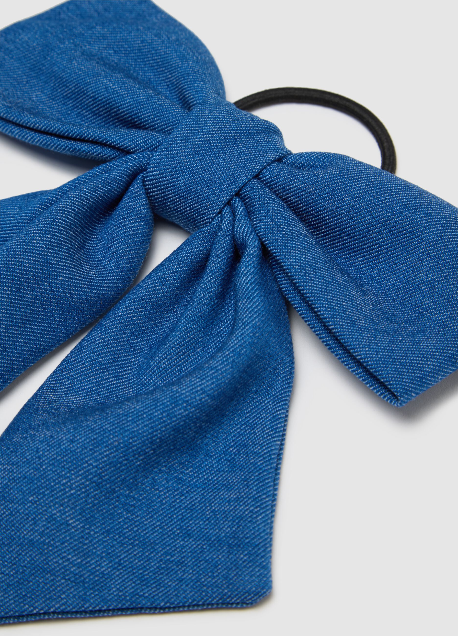 Blue Hair Bow