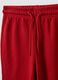 Red regular-fit joggers in pure organic cotton for boys_2