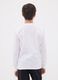 White organic cotton T-shirt with &ldquo;Let&rsquo;s get drip&rdquo; slogan for boys_2
