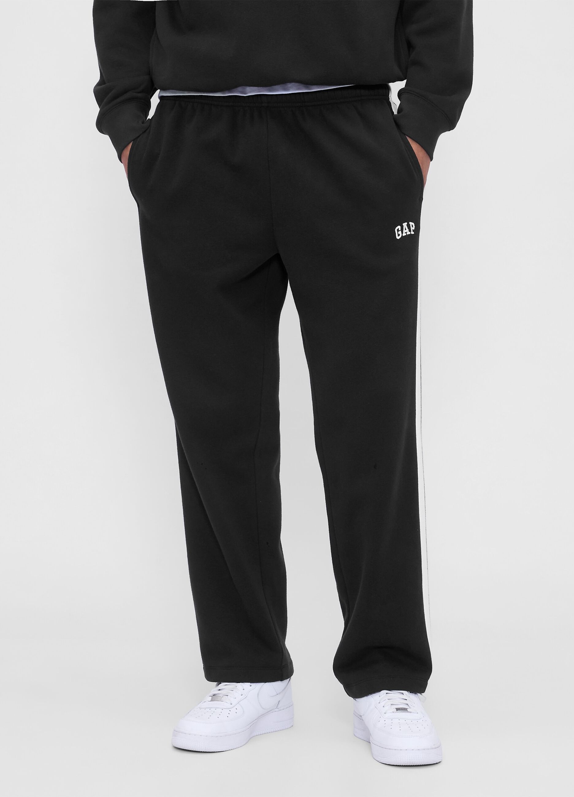 Black jogger trousers