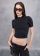 Mockneck Black T-shirt_2
