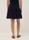 Blue maternity skirt in stretch viscose_4