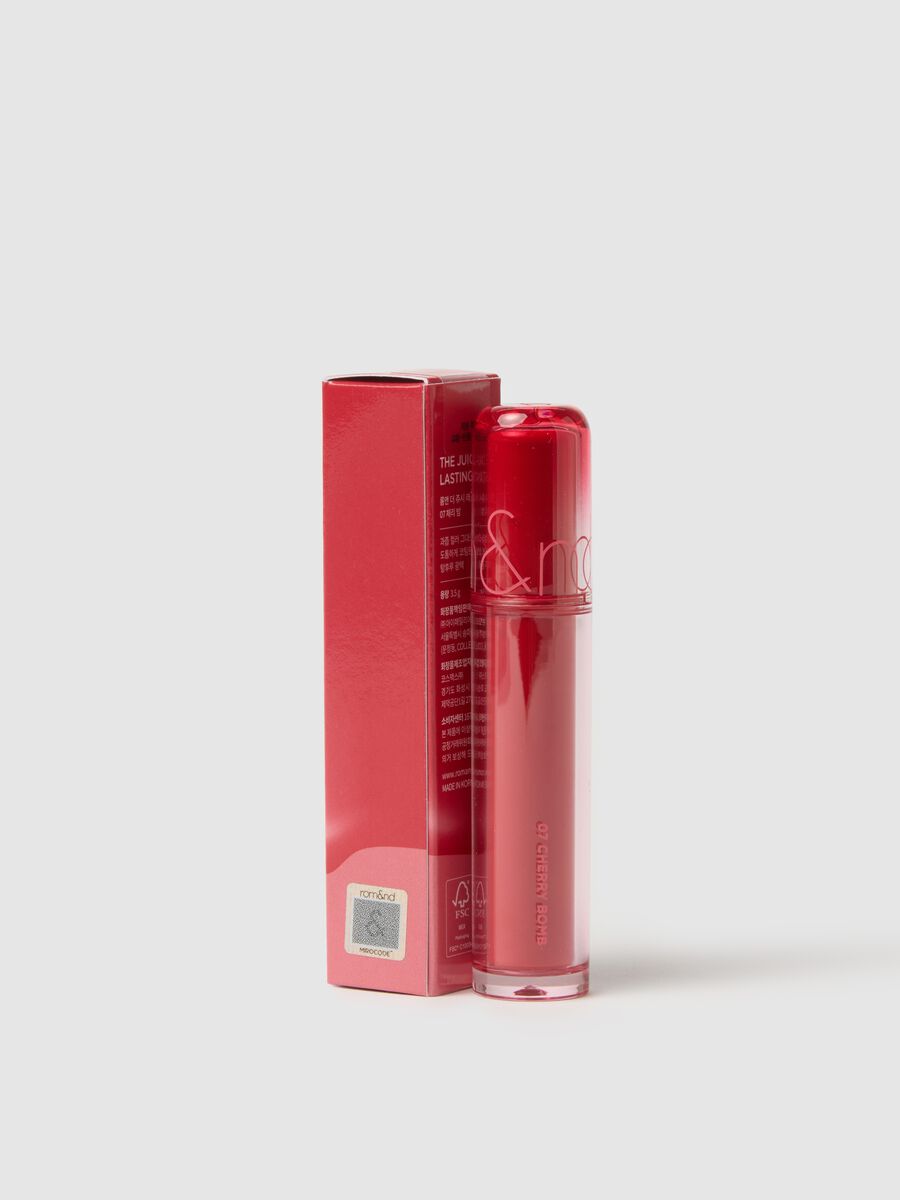 ROM&ND THE JUICY LASTING TINT 07 CHERRY BOMB - Korean Makeup_2