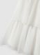 White pure cotton dress regular fit for girls_3