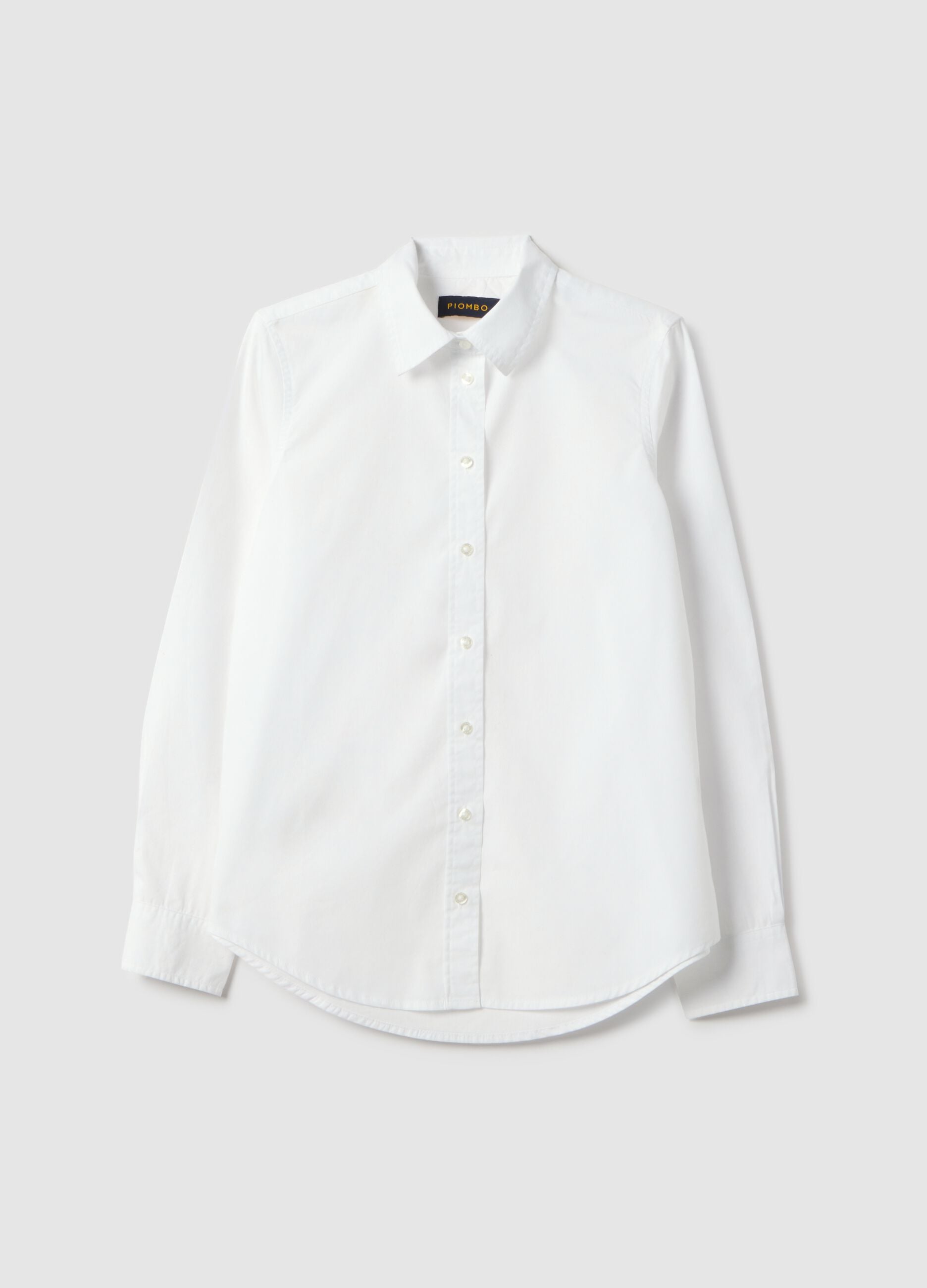 White pure cotton shirt regular fit