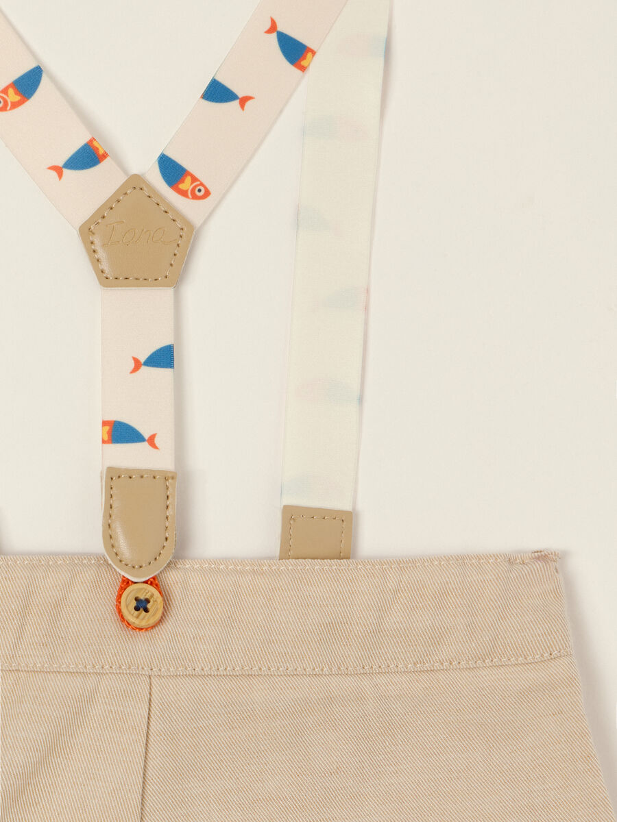 IANA linen-blend twill shorts_2