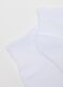 Twin pack of regular fit multicolour cotton blend short socks for newborns_2