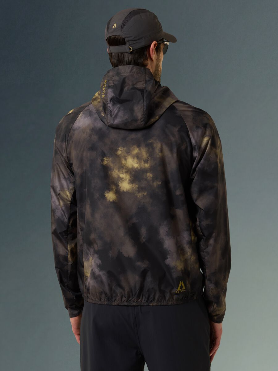 Tie Dye Effect Windbreaker Jacket ALTAVIA WITH DEBORAH COMPAGNONI_2