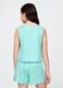 Sea green top with wave trim_2