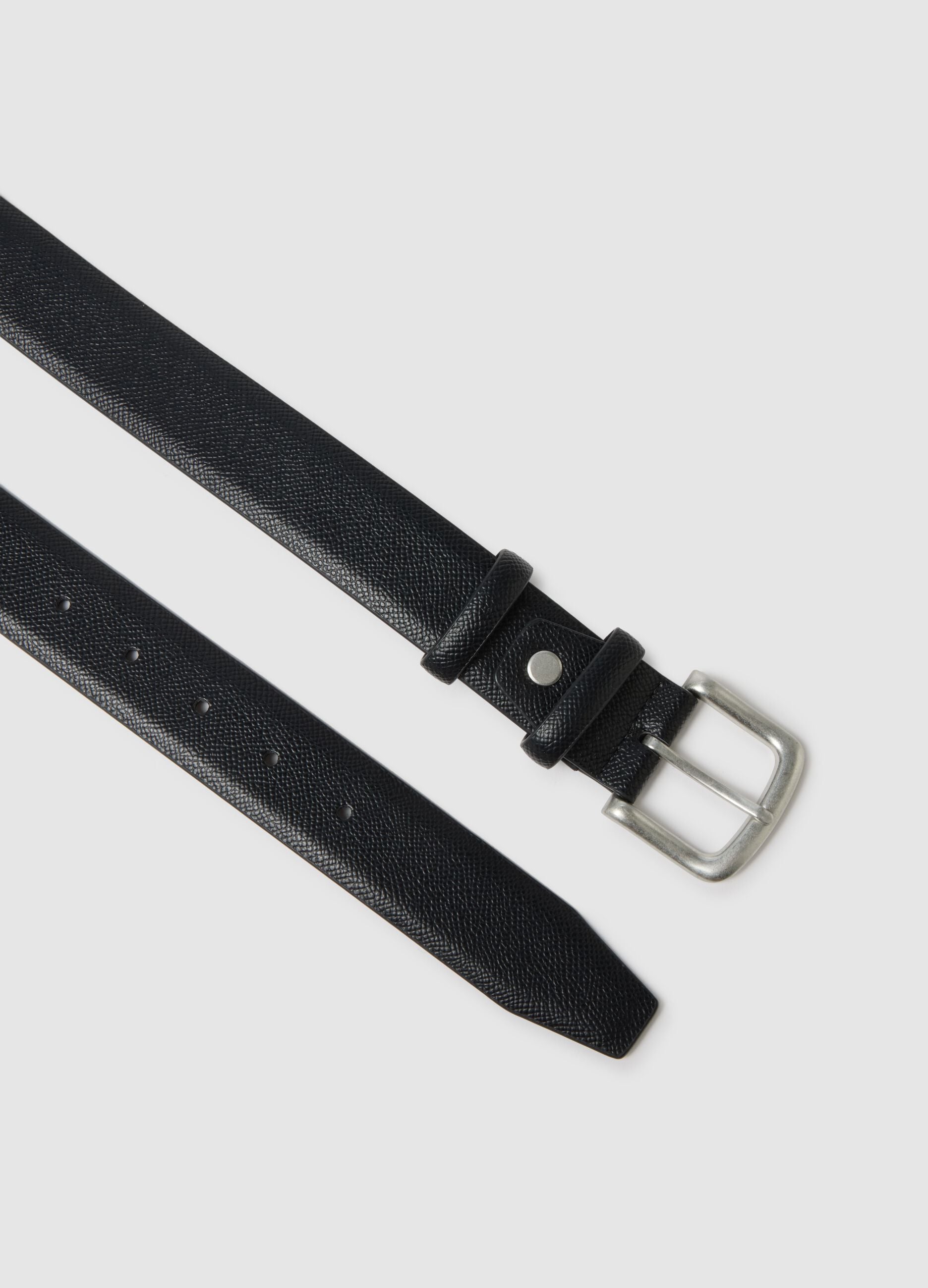 Black Belt with Metal Buckle