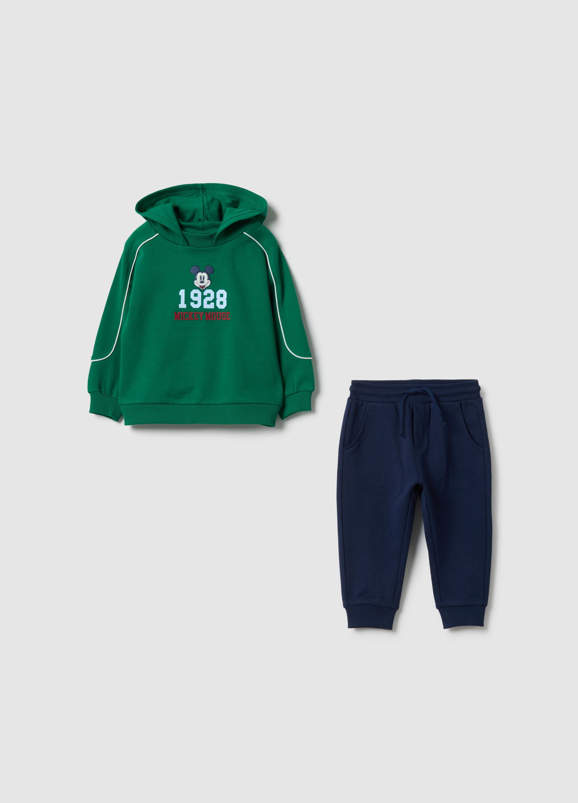 Green pure cotton regular fit kids' set