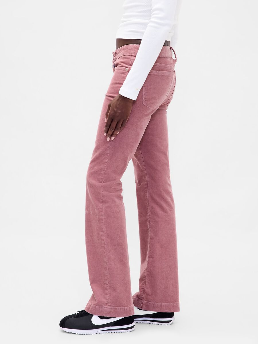 Pantaloni flare fit elasticizzati_4