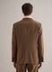 Brown Slim Fit Double Breasted Blazer_2