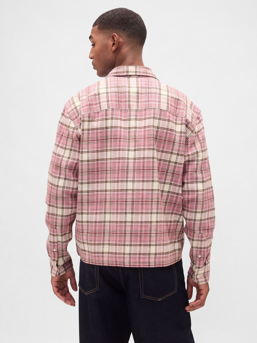 Long-sleeve pink cotton shirt_1