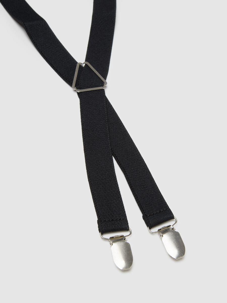 Black suspenders with adjustable closure_1