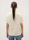 Beige Regular Fit Pure Cotton T-shirt with Print_2