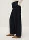 Regular fit pure cotton black skater jeans_3