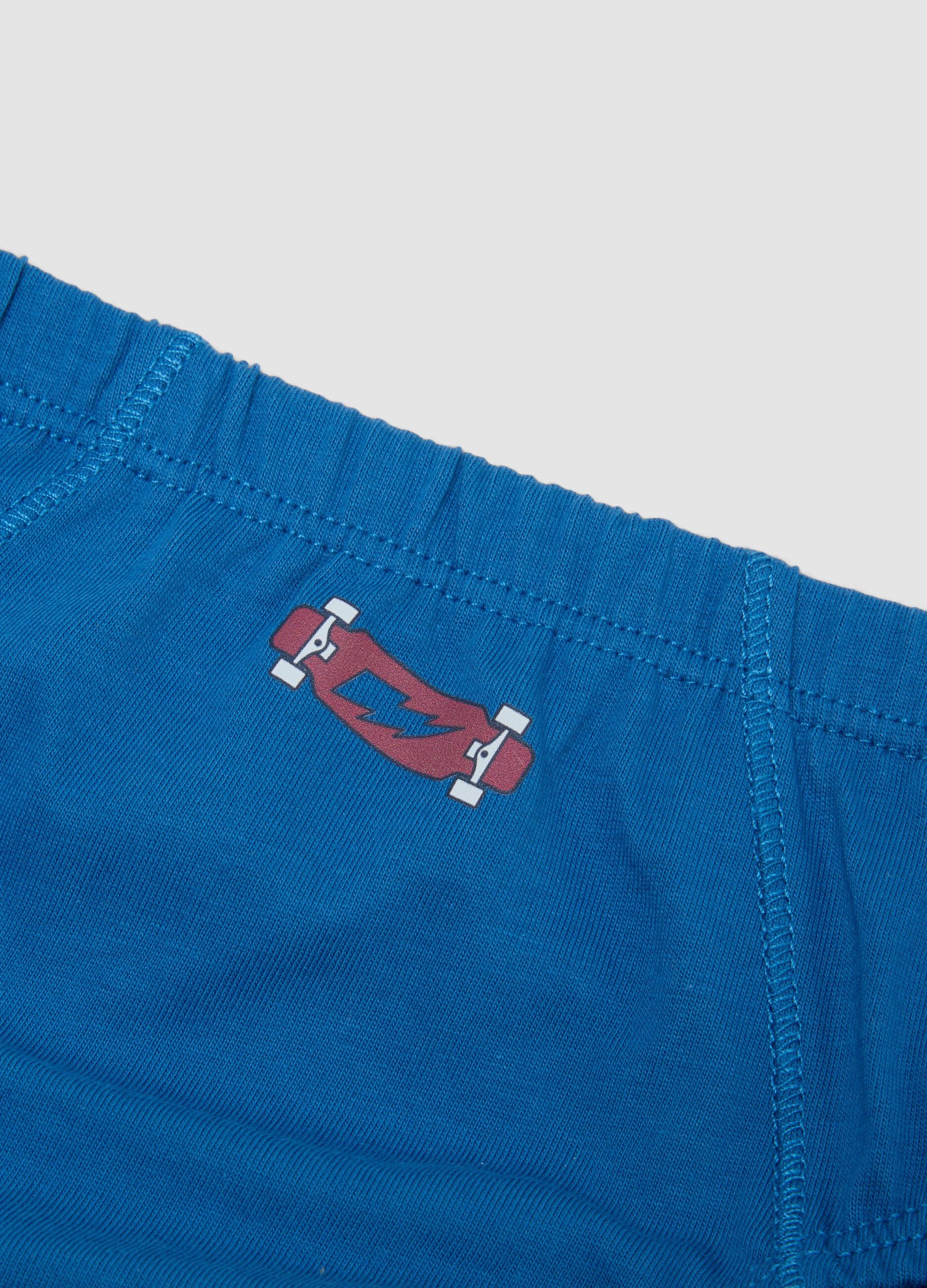3-pack of multicolour pure organic cotton briefs for boys