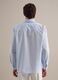 Short-sleeved pure cotton multicoloured striped shirt regular fit_3