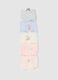 Multipack of multicoloured pure cotton knickers for babies_3