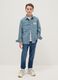 Boys' regular fit blue denim jeans with elastic waist_0