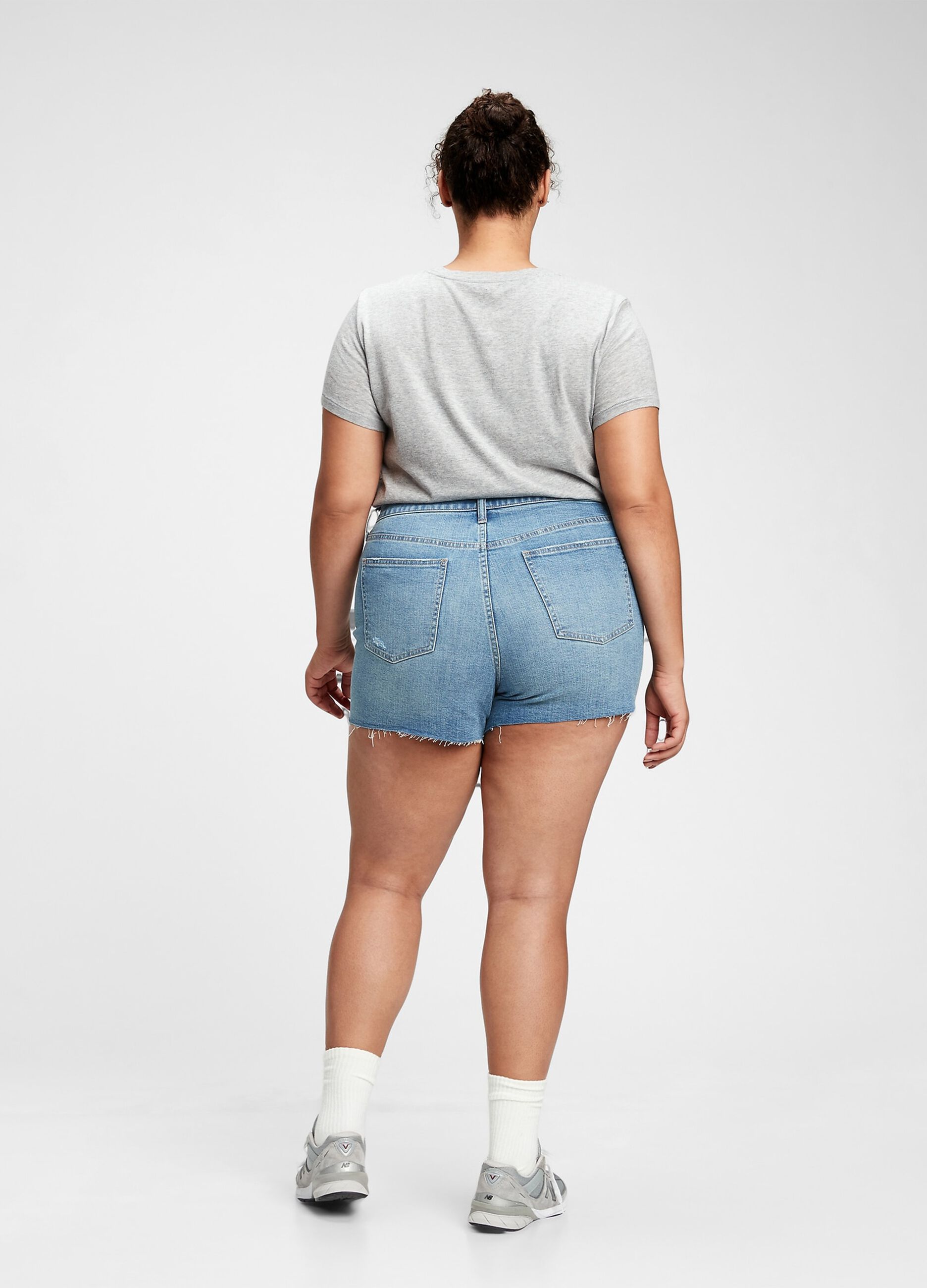 Cotton T-shirt with round neck