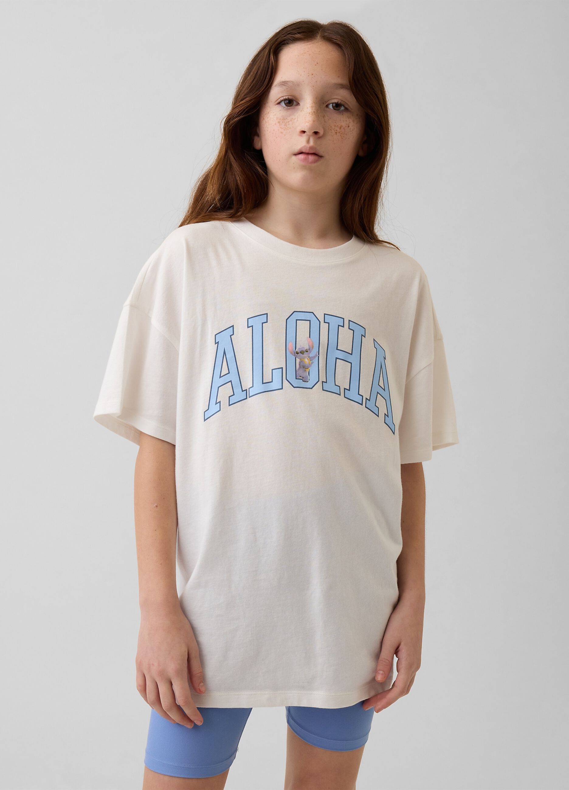 Short-sleeved pure cotton T-shirt