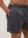 Grey swim shorts with elasticated waist_3