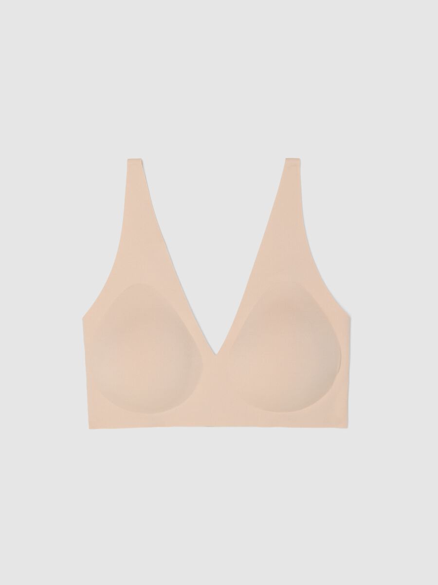 Beige Bra with Removable Padding_4