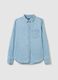 Denim shirt with pocket_3