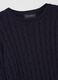 Ribbed pullover with cable-knit design_5