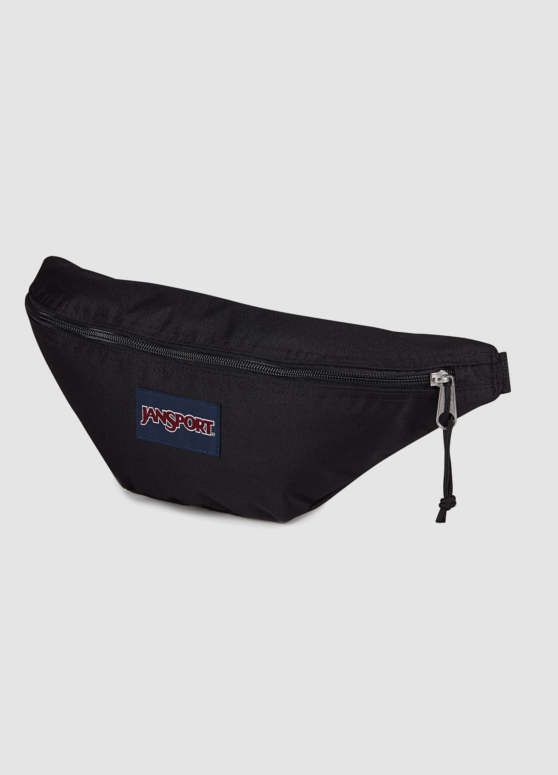 Black bum bag with adjustable belt