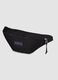 Black bum bag with adjustable belt_3