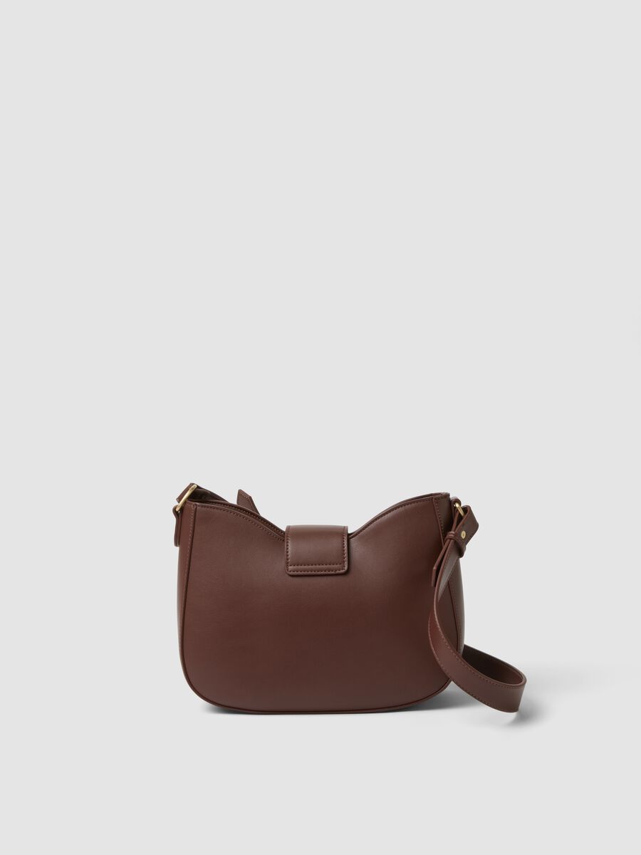 Borsa a spalla marrone minimal_1
