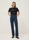 Black pure cotton regular fit T-shirt with sparkly Mickey Mouse_0