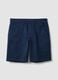 Bermuda chino blu in cotone elasticizzato_4