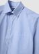 Light blue striped short-sleeve regular-fit shirt_5