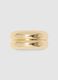 Gold-coloured zinc hair clip twin pack_0