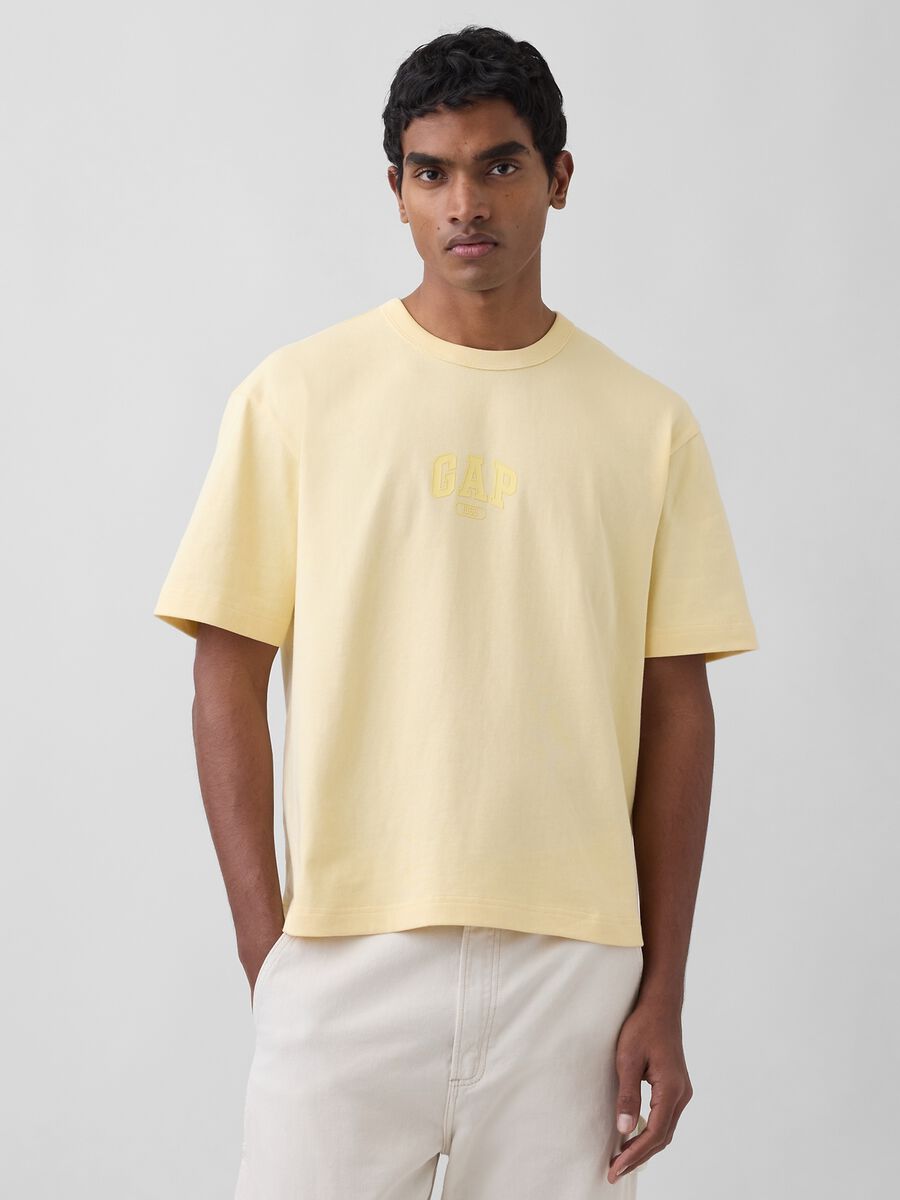 Pure cotton short-sleeve T-shirt_0